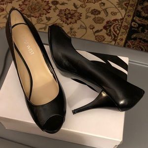 Nine West open toe heels
